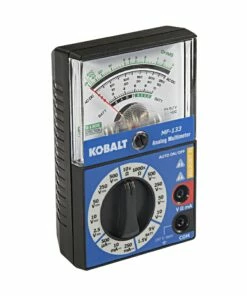 Kobalt Test Meters 0.25 Amp 500-Volt Analog Manual Ranging Multimeter (Battery Included) -Kobalts Shop 43489084