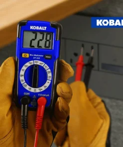 Kobalt Test Meters 0.2 Amp 500-Volt Digital Multimeter (Battery Included) -Kobalts Shop 43489128