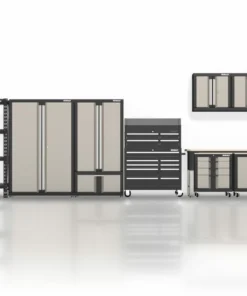 Kobalt Garage Cabinets 28-in W x 32.8-in H x 18.5-in D Steel Freestanding Garage Cabinet -Kobalts Shop 43629904 scaled