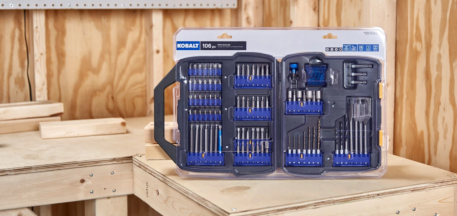 Kobalt Screwdriver Bits Set Shank Screwdriver Bit Set (106-Piece) 4 Kobalt Screwdriver Bits Set Shank Screwdriver Bit Set (106-Piece) - Image 4