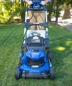 Kobalt Cordless Electric Push Lawn Mowers 24-Volt Brushless 20-in Self-propelled Cordless Electric Lawn Mower 5 Ah (Battery and Charger Included) -Kobalts Shop 44044511