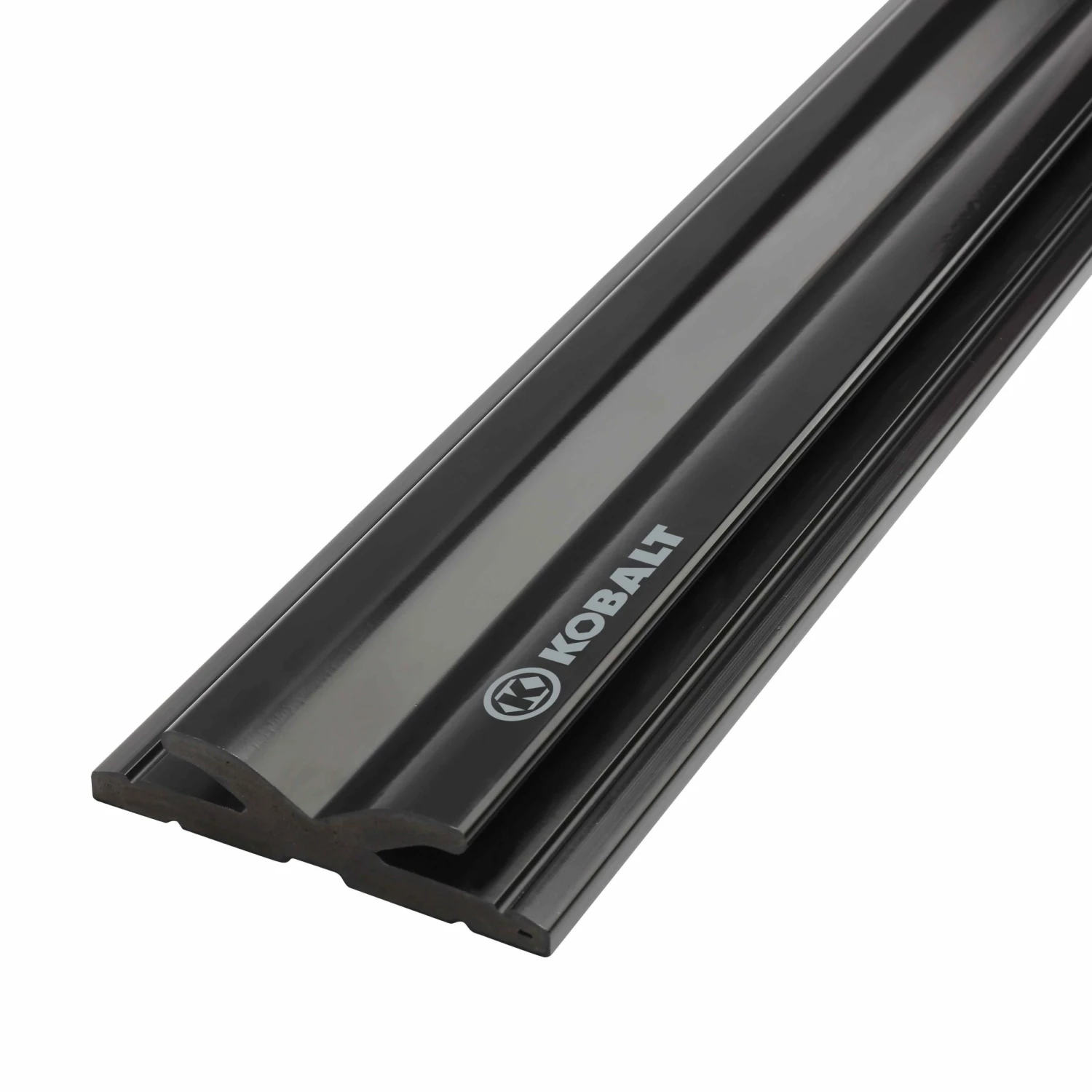 Kobalt Slatwall & Rail Storage Systems 32-in Black Plastic Multipurpose Storage Rail 1 Kobalt Slatwall & Rail Storage Systems 32-in Black Plastic Multipurpose Storage Rail