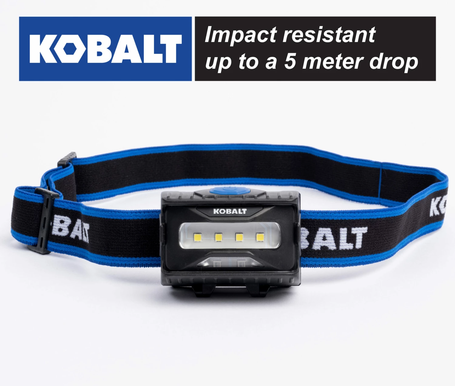 Kobalt Headlamps 450-Lumen LED Headlamp (Battery Included) 1 Kobalt Headlamps 450-Lumen LED Headlamp (Battery Included)