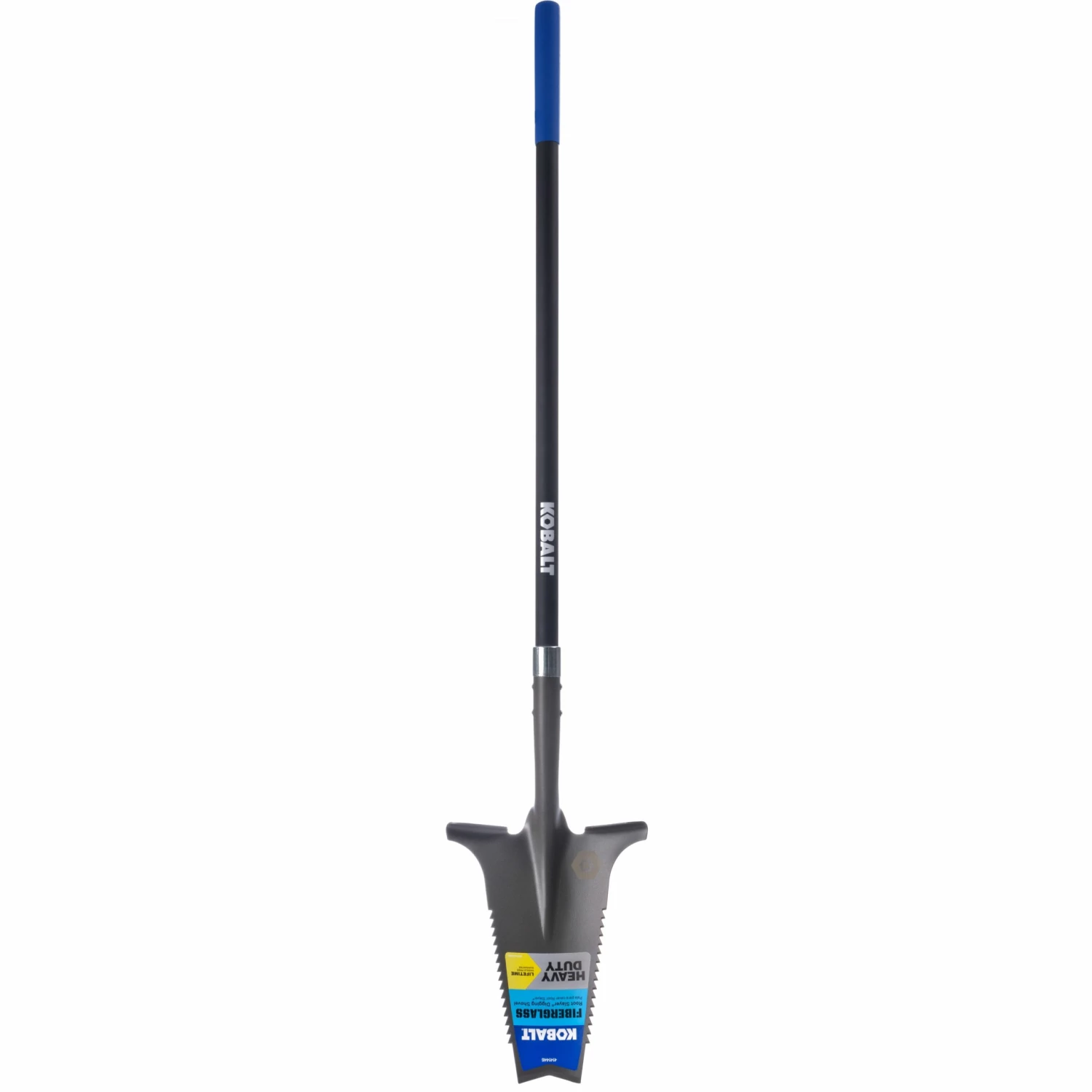 Kobalt Shovels & Spades Kobalt Root Slayer 57.5-in Fiberglass Handle Digging Shovel 1 Kobalt Shovels & Spades Kobalt Root Slayer 57.5-in Fiberglass Handle Digging Shovel
