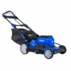 Kobalt Cordless Electric Push Lawn Mowers Gen4 40-volt Brushless 20-in Self-propelled Cordless Electric Lawn Mower 6 Ah (Battery & Charger Included)