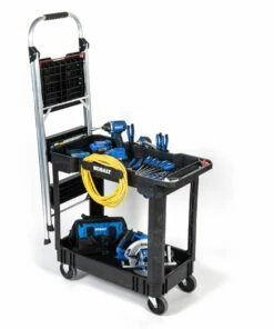 Kobalt Utility Carts 32-in Shelf Utility Cart 24 Kobalt Utility Carts 32-in Shelf Utility Cart -Kobalts Shop 44399640 scaled