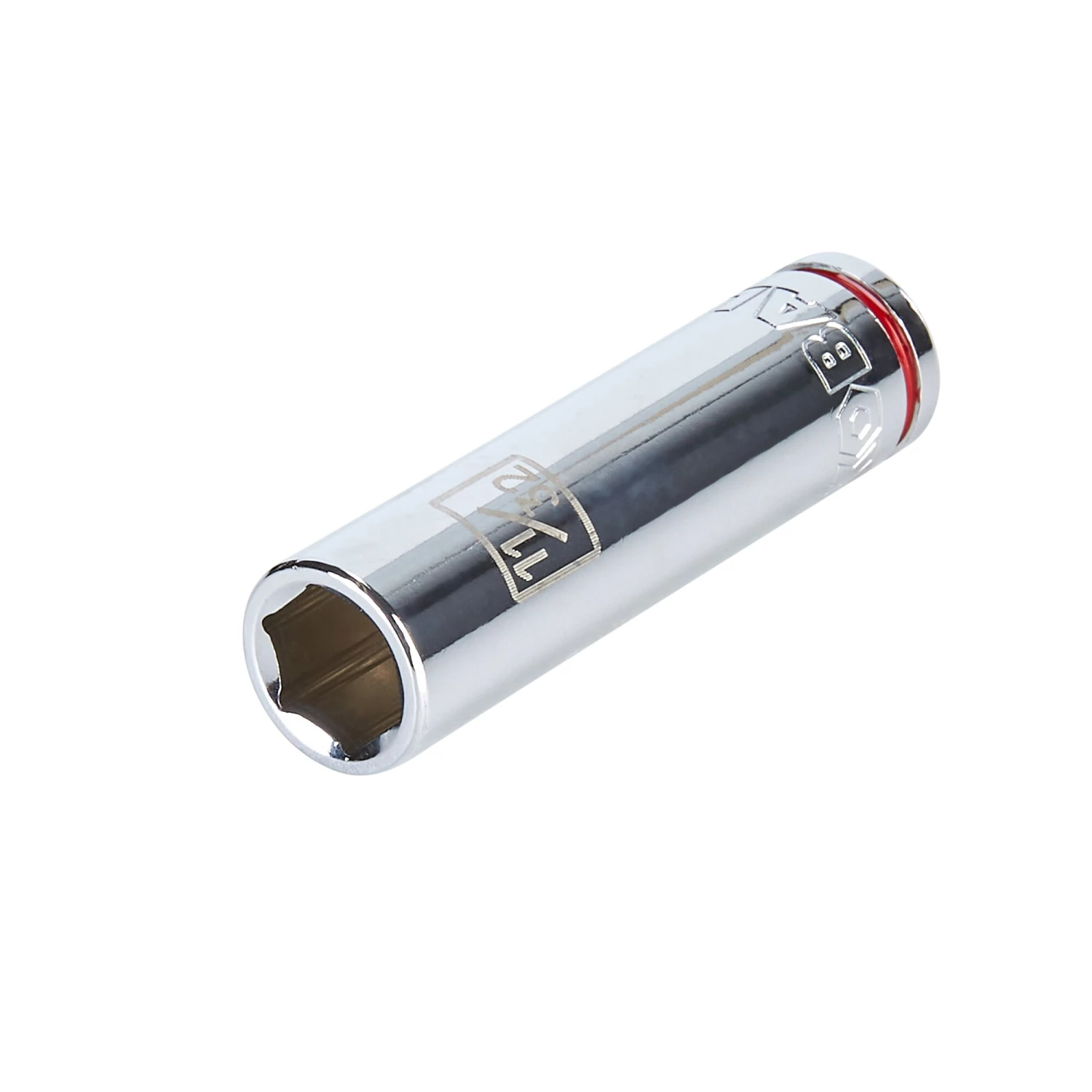 Kobalt Sockets & Socket Sets Standard (SAE) 1/4-in Drive 6-point 11/32-in Deep Socket 2 Kobalt Sockets & Socket Sets Standard (SAE) 1/4-in Drive 6-point 11/32-in Deep Socket - Image 2