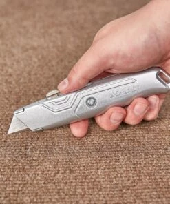 Kobalt Utility Knives 3-Blade Retractable Utility Knife with On Tool Blade Storage 7 Kobalt Utility Knives 3-Blade Retractable Utility Knife with On Tool Blade Storage -Kobalts Shop 44458453