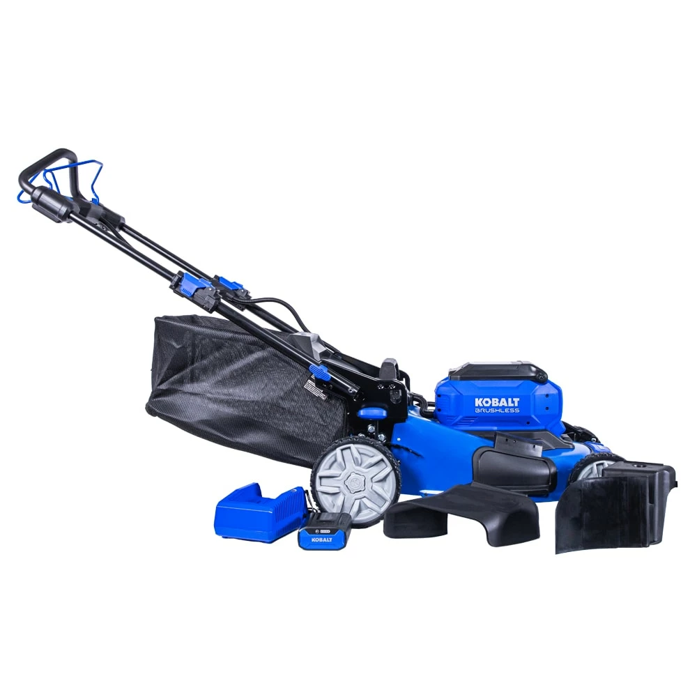 Kobalt Cordless Electric Push Lawn Mowers Gen4 40-volt Brushless 20-in Self-propelled Cordless Electric Lawn Mower 6 Ah (Battery & Charger Included) 2 Kobalt Cordless Electric Push Lawn Mowers Gen4 40-volt Brushless 20-in Self-propelled Cordless Electric Lawn Mower 6 Ah (Battery & Charger Included) - Image 2