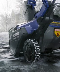 Kobalt Cordless Electric Snow Blowers 80-Volt Max 22-in Single-stage Cordless Electric Snow Blower 4-Hours Ah (Battery Included) -Kobalts Shop 44498562