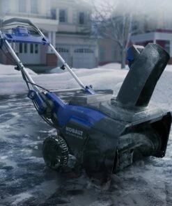 Kobalt Cordless Electric Snow Blowers 80-Volt Max 22-in Single-stage Cordless Electric Snow Blower 4-Hours Ah (Battery Included) -Kobalts Shop 44498564