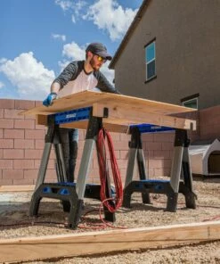 Kobalt Saw Horses 30.63-in W x 33.5-in H Adjustable Pp and Steel Construction Saw Horse (1000-lb Capacity) 33 Kobalt Saw Horses 30.63-in W x 33.5-in H Adjustable Pp and Steel Construction Saw Horse (1000-lb Capacity) -Kobalts Shop 44628409 scaled