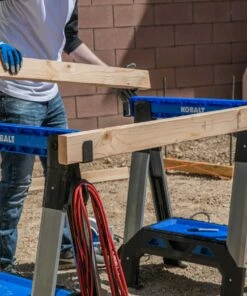 Kobalt Saw Horses 30.63-in W x 33.5-in H Adjustable Pp and Steel Construction Saw Horse (1000-lb Capacity) 31 Kobalt Saw Horses 30.63-in W x 33.5-in H Adjustable Pp and Steel Construction Saw Horse (1000-lb Capacity) -Kobalts Shop 44628414 scaled