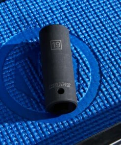 Kobalt Impact Sockets & Impact Socket Sets Metric 1/2-in Drive 19mm 6-Point Impact Socket -Kobalts Shop 44893552