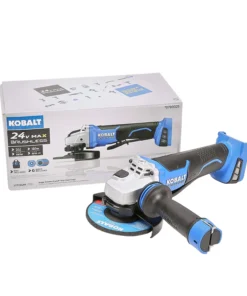 Kobalt Angle Grinders 5-in 24-Volt Max Paddle Switch Brushless Cordless Angle Grinder -Kobalts Shop 45231359