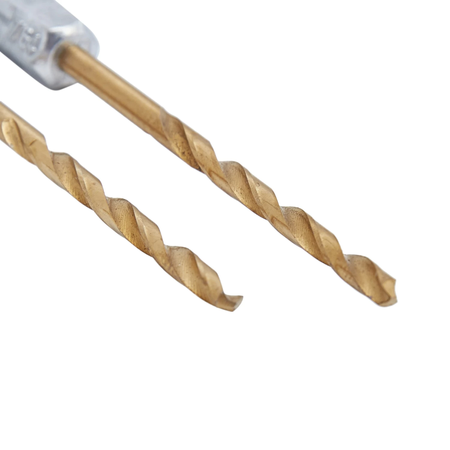 Kobalt Twist Drill Bits 2-Piece 7/64-in 2-3/4-in Titanium Coated Hss Twist Drill Bit 2 Kobalt Twist Drill Bits 2-Piece 7/64-in 2-3/4-in Titanium Coated Hss Twist Drill Bit - Image 2