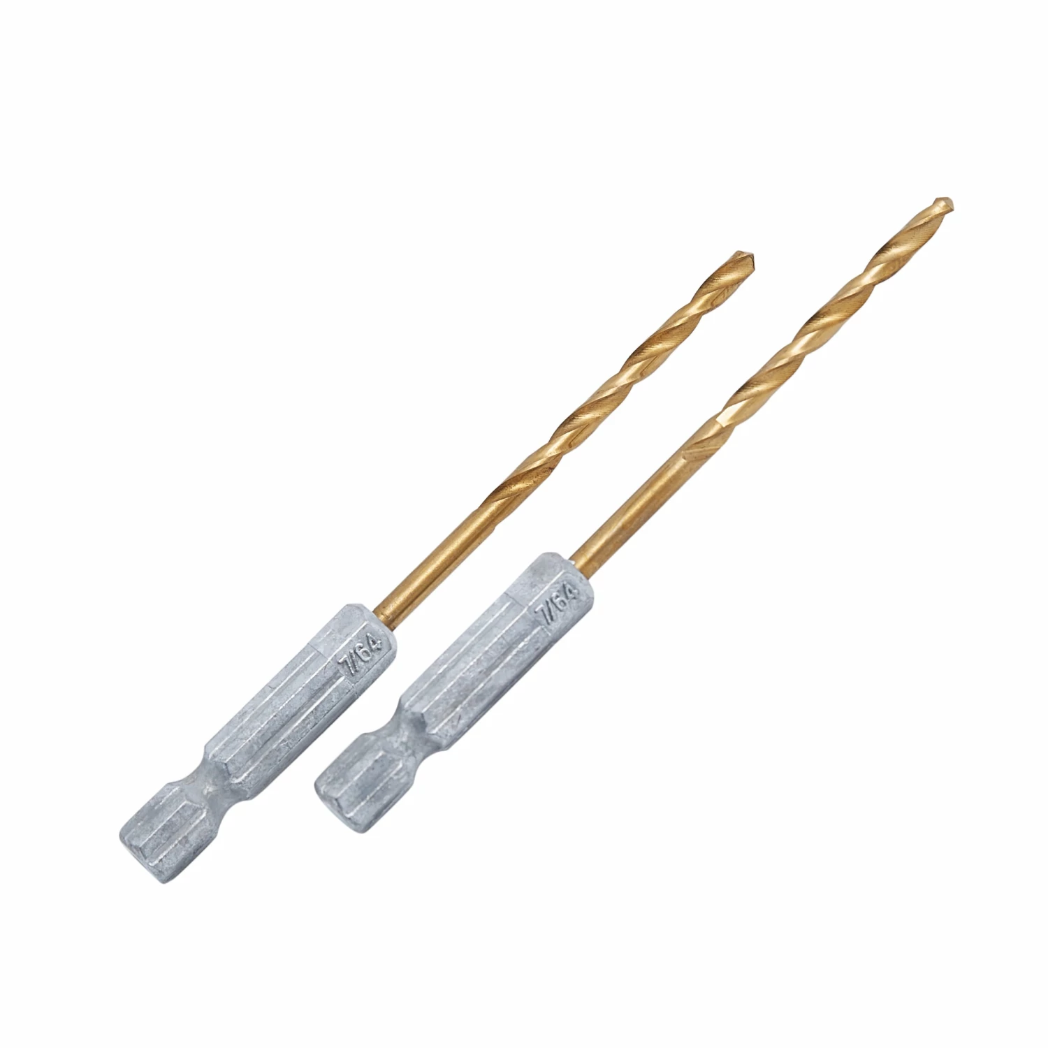 Kobalt Twist Drill Bits 2-Piece 7/64-in 2-3/4-in Titanium Coated Hss Twist Drill Bit 3 Kobalt Twist Drill Bits 2-Piece 7/64-in 2-3/4-in Titanium Coated Hss Twist Drill Bit - Image 3