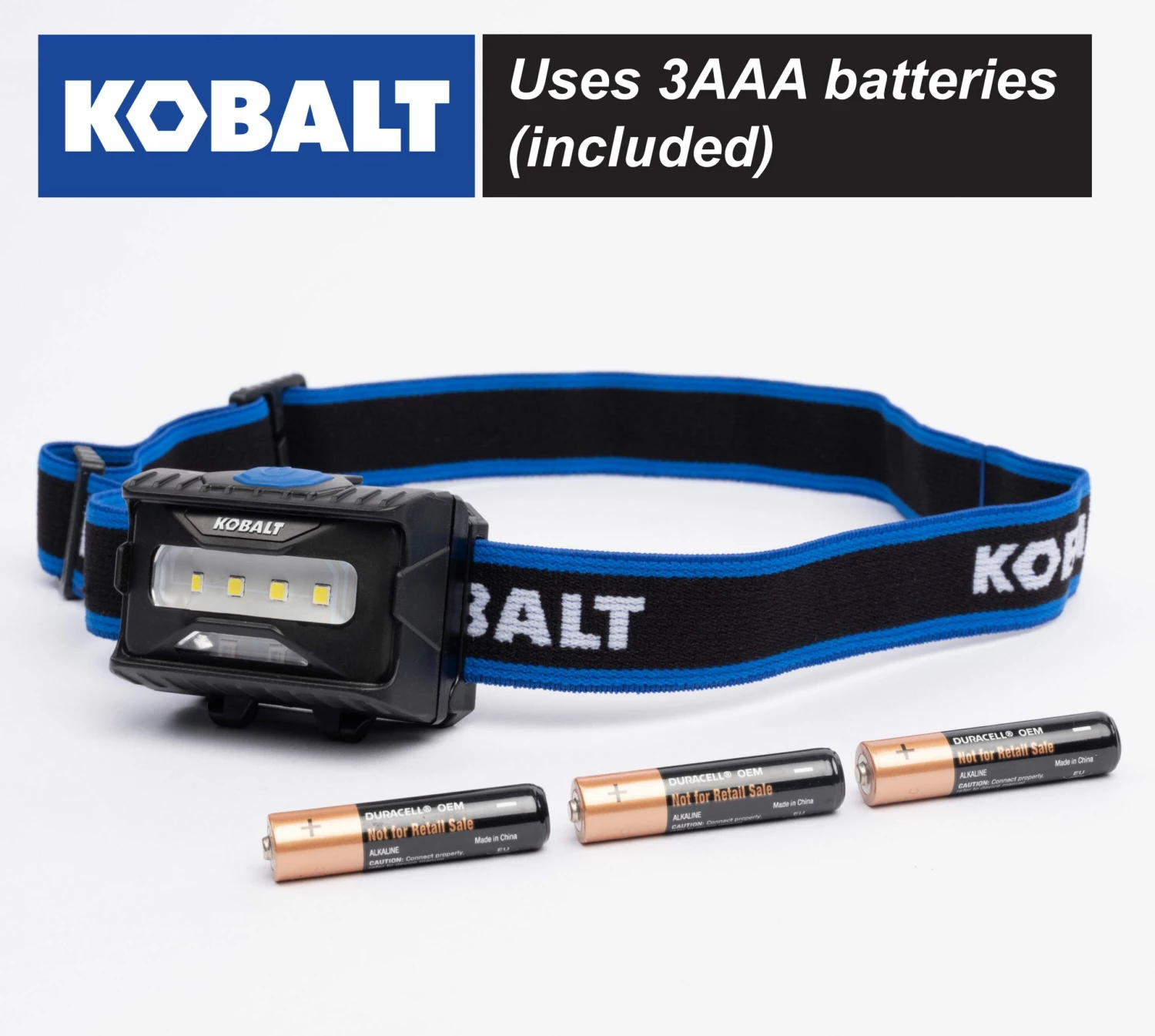 Kobalt Headlamps 450-Lumen LED Headlamp (Battery Included) 4 Kobalt Headlamps 450-Lumen LED Headlamp (Battery Included) - Image 4
