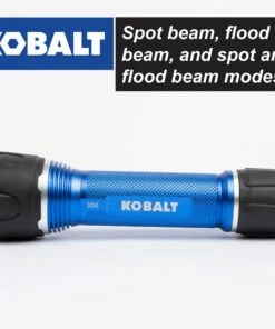 Kobalt Flashlights 350-Lumen LED Rechargeable Flashlight -Kobalts Shop 45365865 scaled