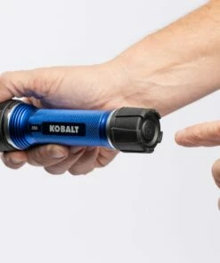 Kobalt Flashlights 350-Lumen LED Rechargeable Flashlight -Kobalts Shop 45365888 scaled