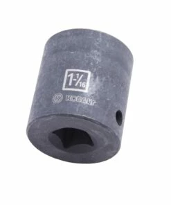 Kobalt Impact Sockets & Impact Socket Sets Standard (SAE) 1/2-in Drive 1-1/16-in 6-Point Impact Socket -Kobalts Shop 45400303