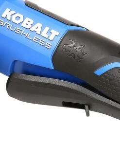 Kobalt Angle Grinders 5-in 24-Volt Max Paddle Switch Brushless Cordless Angle Grinder (1-Battery and charger Included) -Kobalts Shop 45404122