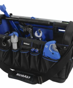 Kobalt Tool Bags Plumbing Tool Bag with Caddy Black, Blue Polyester 12.99-in 12 Kobalt Tool Bags Plumbing Tool Bag with Caddy Black, Blue Polyester 12.99-in -Kobalts Shop 45459479 scaled