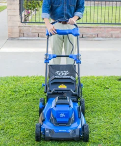 Kobalt Cordless Electric Push Lawn Mowers 40-volt Brushless 20-in Push Cordless Electric Lawn Mower 6 Ah (Battery & Charger Included) -Kobalts Shop 45715966