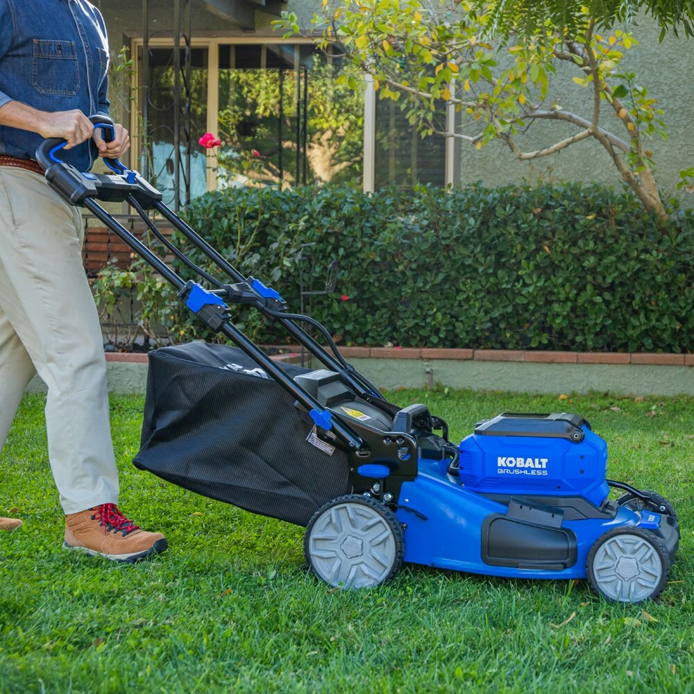 Kobalt Cordless Electric Push Lawn Mowers Gen4 40-volt Brushless 20-in Self-propelled Cordless Electric Lawn Mower 6 Ah (Battery & Charger Included) 10 Kobalt Cordless Electric Push Lawn Mowers Gen4 40-volt Brushless 20-in Self-propelled Cordless Electric Lawn Mower 6 Ah (Battery & Charger Included) - Image 10