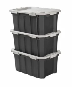Kobalt Plastic Storage Totes X-large 24-Gallon (96-Quart) Grey Heavy Duty Tote with Latching Lid 23 Kobalt Plastic Storage Totes X-large 24-Gallon (96-Quart) Grey Heavy Duty Tote with Latching Lid -Kobalts Shop 46358968 scaled