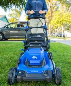 Kobalt Cordless Electric Push Lawn Mowers Gen4 40-volt Brushless 20-in Self-propelled Cordless Electric Lawn Mower Ah (Tool Only) -Kobalts Shop 46805191