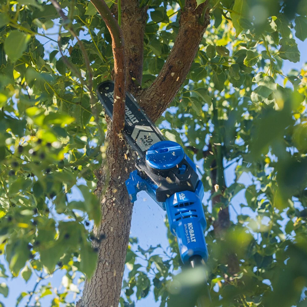 Kobalt Cordless Electric Pole Saws Gen4 40-volt 10-in Cordless Electric Pole Saw Ah (Tool Only) 9 Kobalt Cordless Electric Pole Saws Gen4 40-volt 10-in Cordless Electric Pole Saw Ah (Tool Only) - Image 9