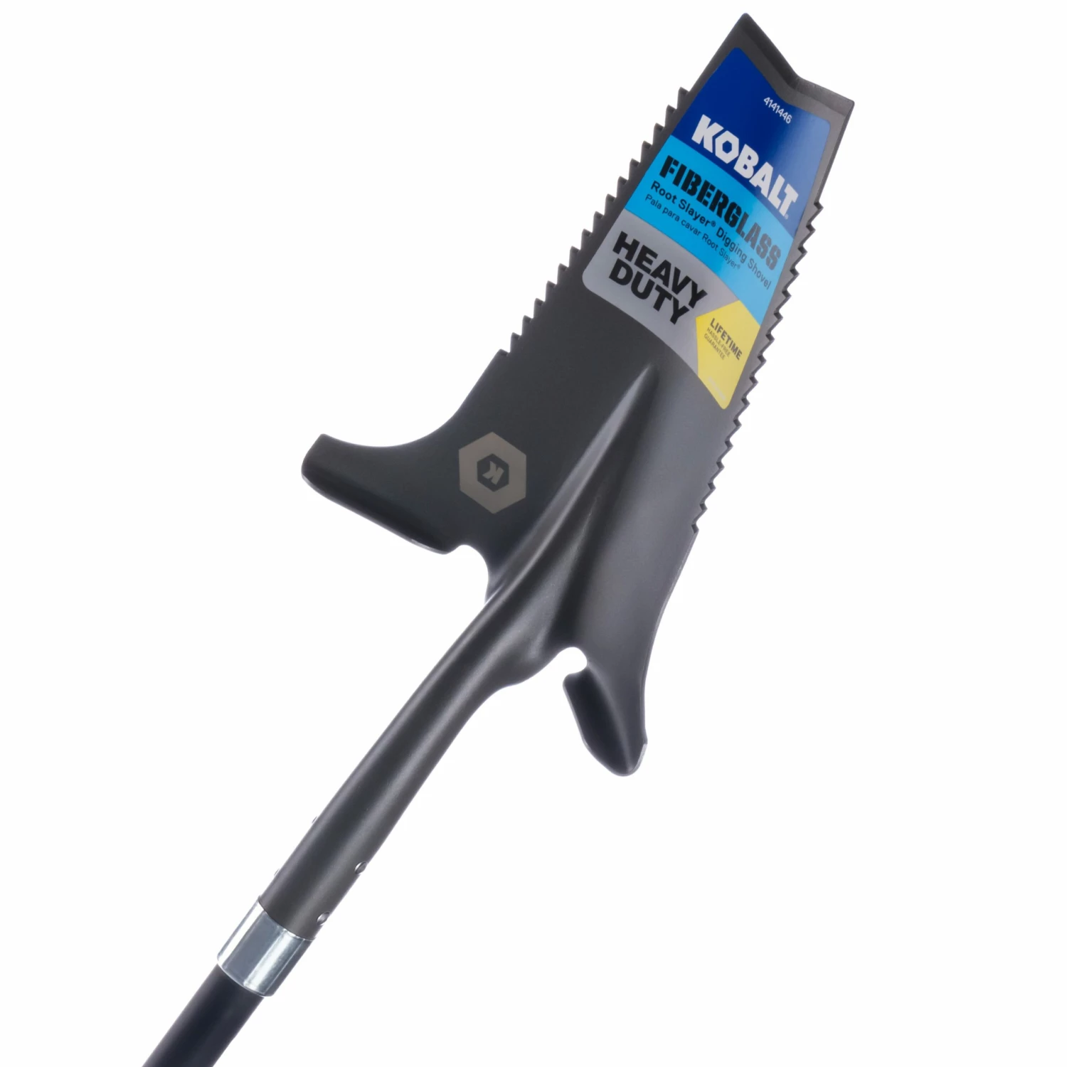 Kobalt Shovels & Spades Kobalt Root Slayer 57.5-in Fiberglass Handle Digging Shovel 4 Kobalt Shovels & Spades Kobalt Root Slayer 57.5-in Fiberglass Handle Digging Shovel - Image 4
