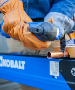 Kobalt Oscillating Tool Kits 17-Piece Brushless 24-volt Max Variable Speed Oscillating Multi-Tool Kit with Soft Case (1-Battery Included) -Kobalts Shop 47928406