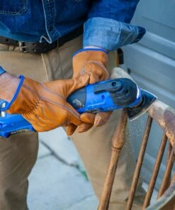 Kobalt Oscillating Tool Kits 17-Piece Brushless 24-volt Max Variable Speed Oscillating Multi-Tool Kit with Soft Case (1-Battery Included) -Kobalts Shop 47928407