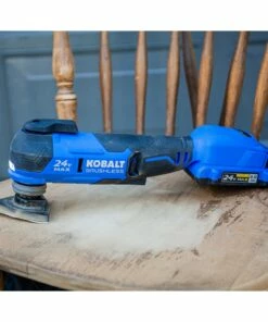 Kobalt Oscillating Tool Kits 17-Piece Brushless 24-volt Max Variable Speed Oscillating Multi-Tool Kit with Soft Case (1-Battery Included) -Kobalts Shop 47928409