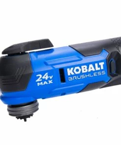 Kobalt Oscillating Tool Kits 17-Piece Brushless 24-volt Max Variable Speed Oscillating Multi-Tool Kit with Soft Case (1-Battery Included) -Kobalts Shop 47928411