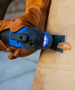 Kobalt Oscillating Tool Kits 17-Piece Brushless 24-volt Max Variable Speed Oscillating Multi-Tool Kit with Soft Case (1-Battery Included) -Kobalts Shop 47928435