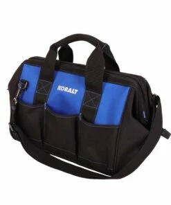 Kobalt Tool Bags Blue Black Polyester 15-in Tool Bag -Kobalts Shop 4895236900172 42144134