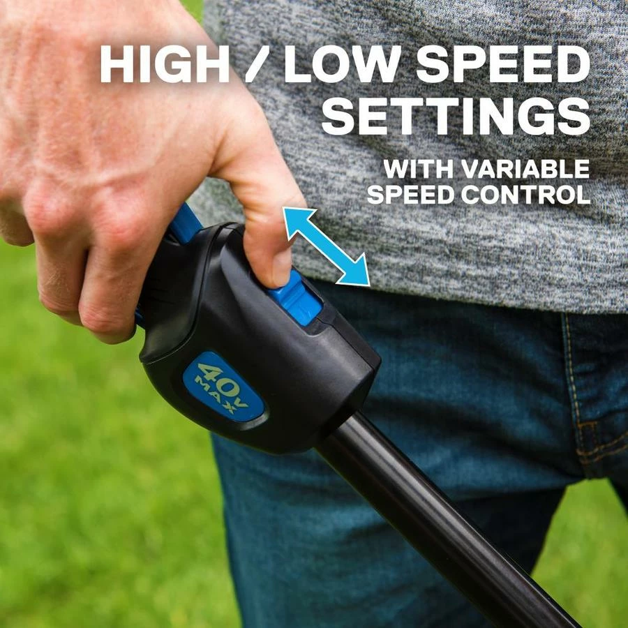 Kobalt Cordless Electric String Trimmers 40-Volt Max 15-in Straight Cordless String Trimmer (Battery Included) 7 Kobalt Cordless Electric String Trimmers 40-Volt Max 15-in Straight Cordless String Trimmer (Battery Included) - Image 7