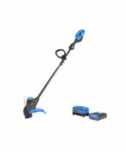 Kobalt Cordless Electric String Trimmers 40-Volt Max 12-in Straight Cordless String Trimmer (Battery Included)