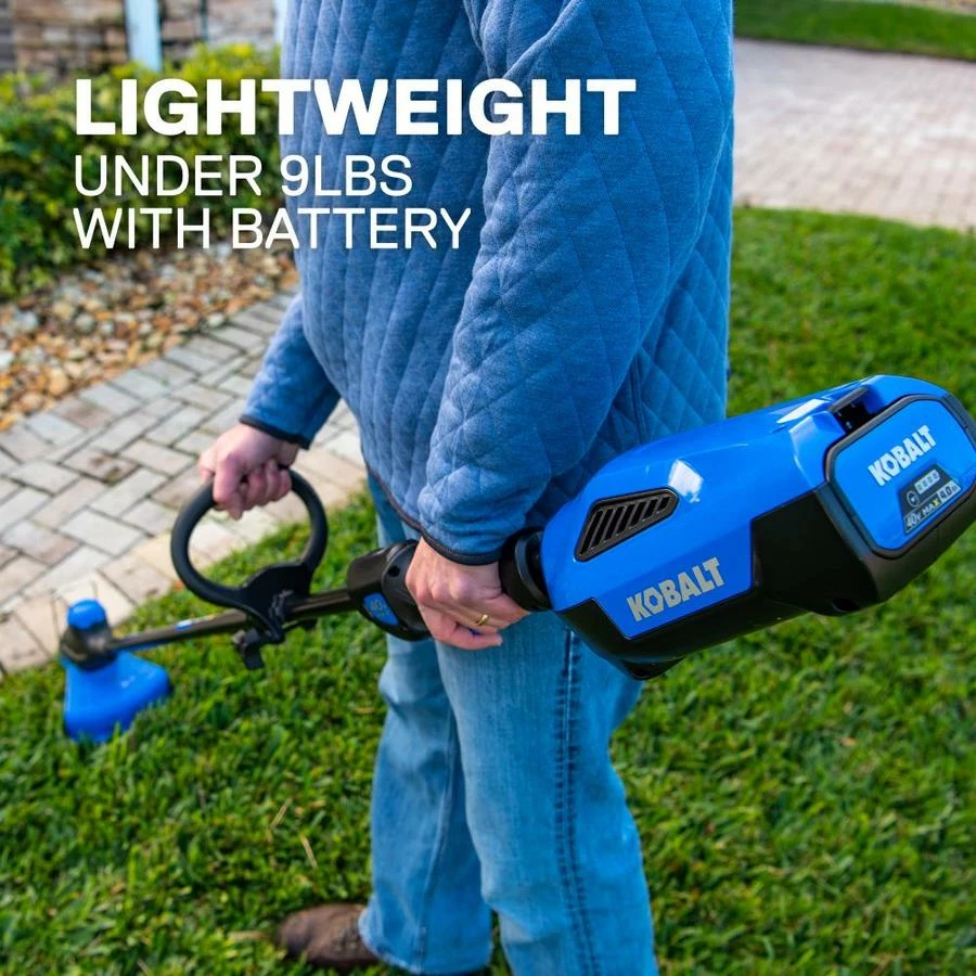 Kobalt Cordless Electric String Trimmers 40-Volt Max 12-in Straight Cordless String Trimmer (Battery Included) 13 Kobalt Cordless Electric String Trimmers 40-Volt Max 12-in Straight Cordless String Trimmer (Battery Included) - Image 13